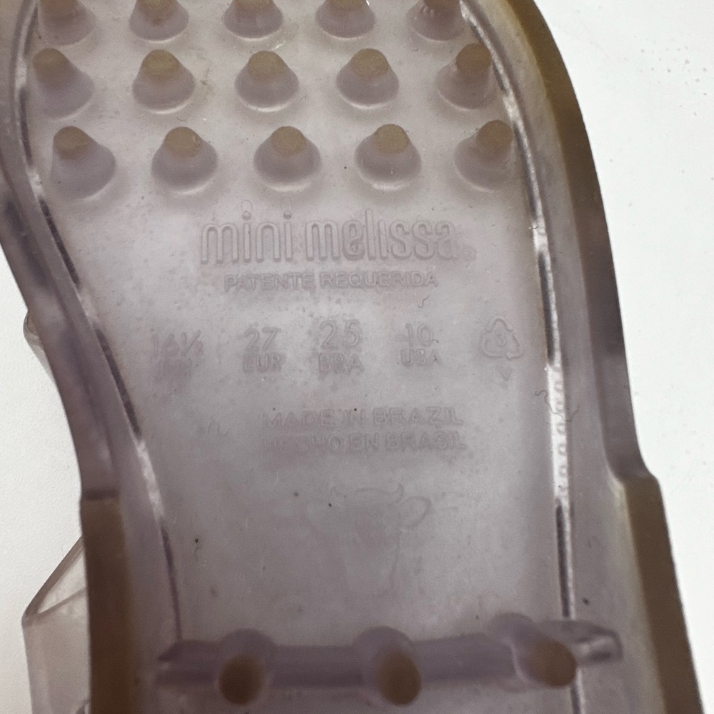 Mini Melissa Possession Unicorn Sandals Size 10 - Picture 7 of 7